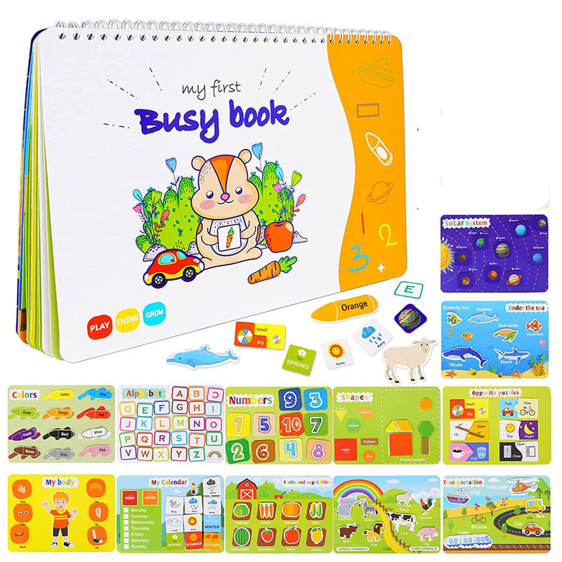 Enlightenment Early Education Children Flip Book Toy