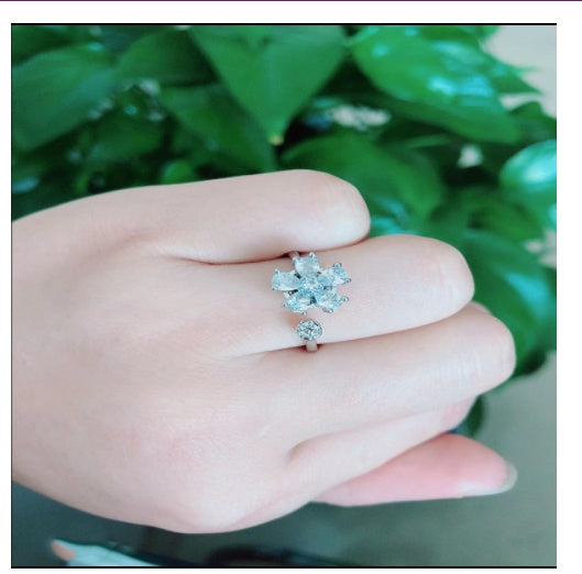 Sweet Butterfly Spinning Ring