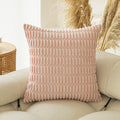 Modern Minimalist Corduroy Wheat-Grain Pattern Sofa Cushion Cover
