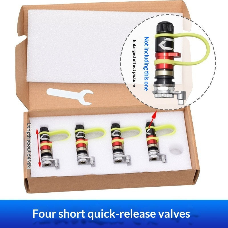 Off-Road Tire Deflation Valve For Rapid Air Release In The Desert