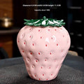 Sealed Storage Strawberry Ceramic Tea Pot