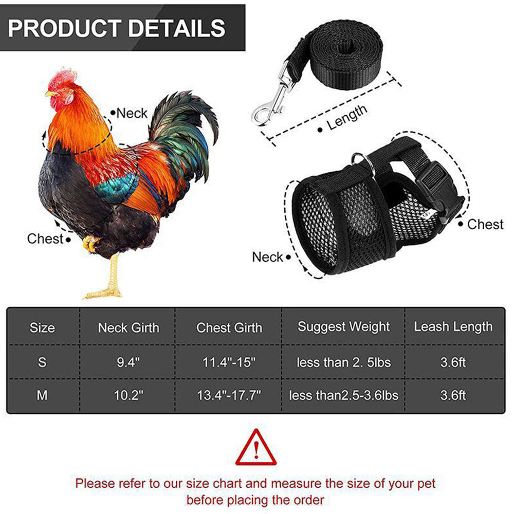 Pet Duck Chicken Poultry Chicken Clothes Chicken Vest