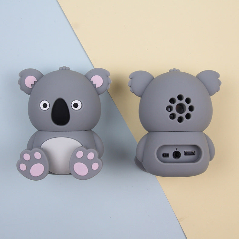 Cute Girl Bluetooth Speaker Mobile Phone Bracket Audio