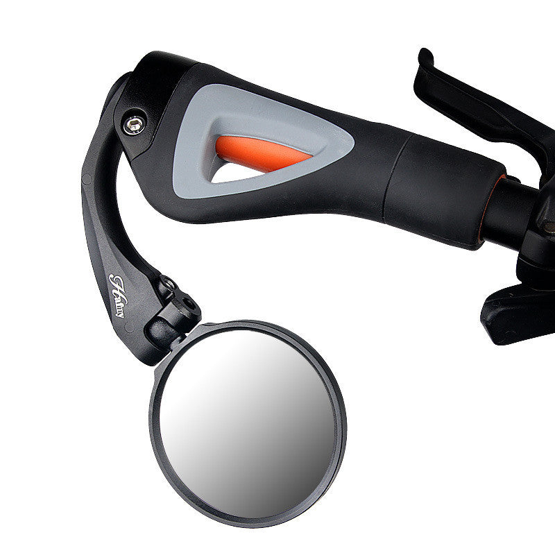 Bicycle Rear View Mirror Adjustable Reflective Stainless Steel