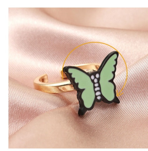 Sweet Butterfly Spinning Ring