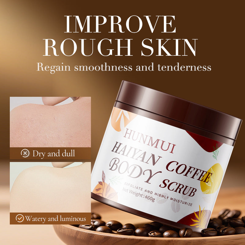 HUNMUI Han Lun Mei Yu Sea Salt Coffee Body Scrub 460g