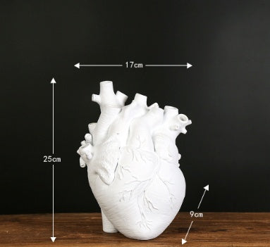 Heart Shape Flower Vase Nordic Style Flower Pot  Gifts