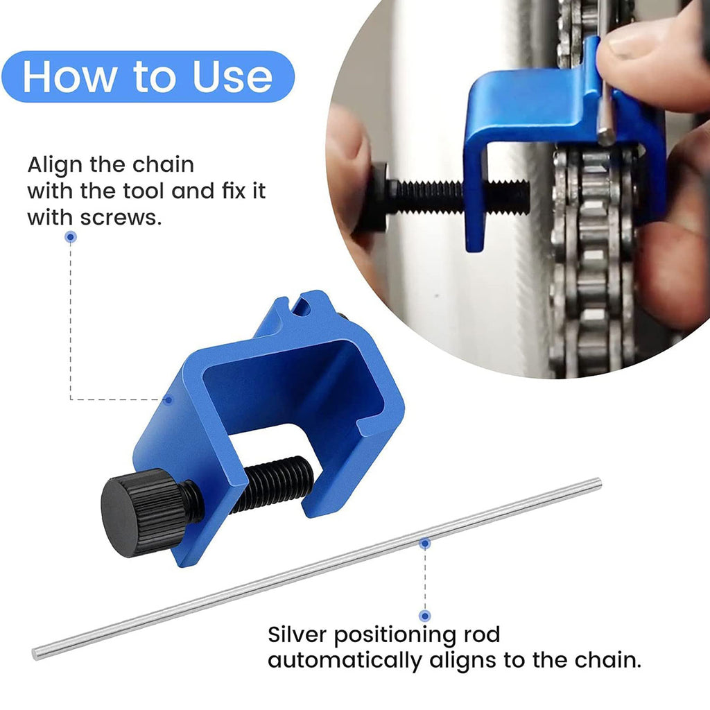 Motorcycle Chain Alignment Tool