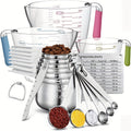 Measuring Cups And Spoons Set Stains Steel