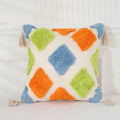 Bohemian Bed Breakfast Style Luxury Tufted Cushion Pillow Cover