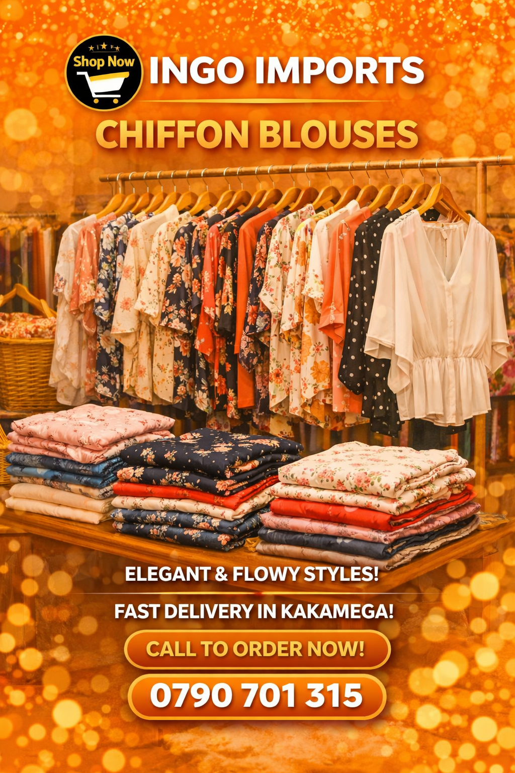 Chiffon Blouses Bale