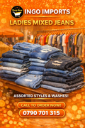 Ladies Mixed Jeans