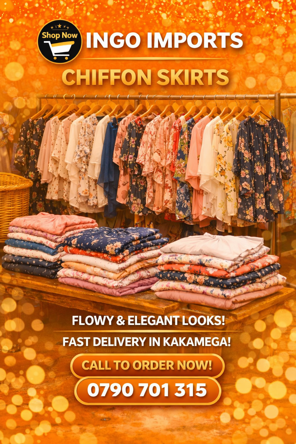 Chiffon Skirts Bale